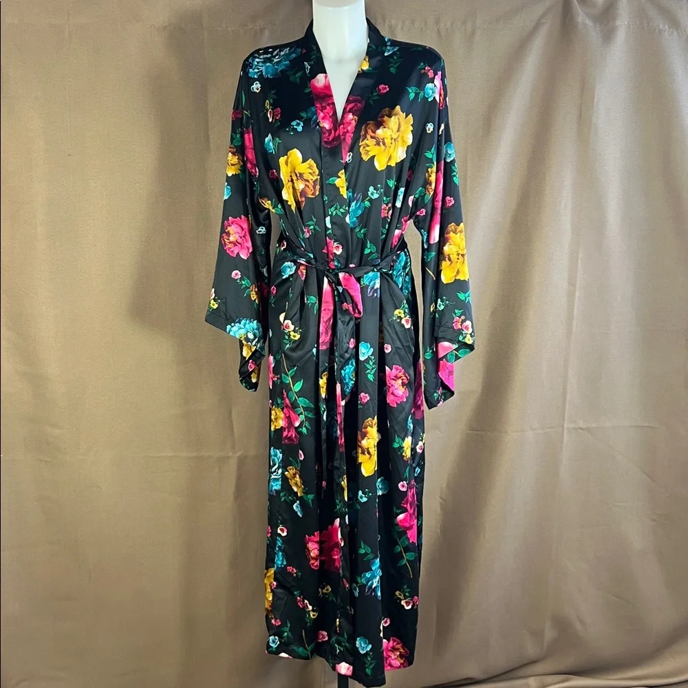 INC International Concepts floral kimono robe - Picture 1 of 5